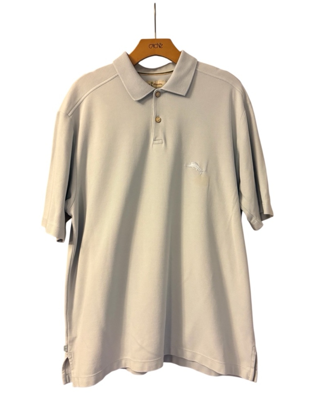 Tommy Bahama Men’s Polo Shirt - Light grey